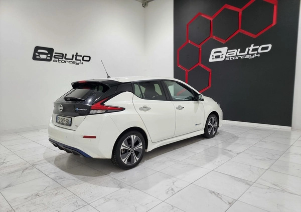 Nissan Leaf cena 72700 przebieg: 72000, rok produkcji 2019 z Wyśmierzyce małe 596